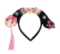 NUSITOU Fascia per Chioma Cinese Parrucca Stile Palazzo Imperiale, Accessorio Costume Cosplay da Donna per Feste a Tema, Halloween e Fotografia Artistica Stili multipli