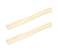 NUSITOU Manici per Accetta in Legno Naturale 36 Cm Set da 2 Pezzi per Sostituzione Maniglia Accessorio Utensili da Taglio Legna Uso Outdoor Resistente e Compatibile