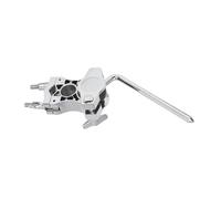 NUSITOU Morsetto per Tamburo in Lega Argento Asta Rotonda Regolabile, Supporto Facile da Installare per Melody Drum e Cow Bell, Accessorio per Percussioni
