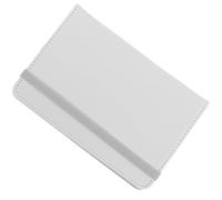 NUSITOU Porta Passaporto in Pelle Pu Bianco Versatile e Tascabile, Custodia per Passaporto e Carte D'identità per Viaggi Comodi e Organizzati