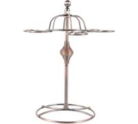 NUSITOU Portabicchieri in Metallo a Forma di Cappello Vintage, Porta Calici Sospeso Scolapiatti Integrato, Organizer per Bicchieri da Vino da Appendere, per Casa, Bar e Ristoranti,