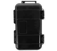 NUSITOU Scatola di Sopravvivenza e Antiurto in Abs, Custodia Leggera e Resistente per Attività all Aperto e Campeggio, Contenitore Multifunzionale Nero