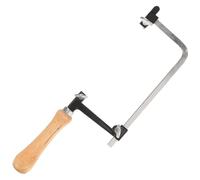 NUSITOU Seghetto a Forma di U per Gioielli Telaio in Legno e Metallo, Taglio Preciso e Design Pratico, Strumento Portatile per Modelli Fai-da-te e Traforo