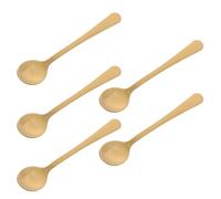 NUSITOU Set 20 Pezzi Cucchiai Dosatori in Acciaio Inossidabile Oro per Spezie e Pepe, Sicuri per Alimenti, Facili da Pulire, per Preparazione Pasti in Cucina