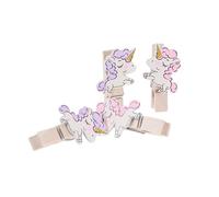 NUSITOU Set di 10 Mollette in Legno Colorate per Decorazioni Matrimonio e Parete, Clip Mini per Foto con Corda, per Home Decor e Progetti DIY