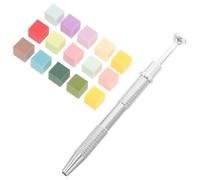 NUSITOU Set Spugnette per Nail Art con Manico, Spugna in Materiale Morbido per Applicazione Precisa e Design Dettagliati, per Manicure e Sfumature Colore