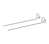 NUSITOU Supporto per Piante in Contenitore in Metallo Resistente 2 Pezzi, Staffa per Piante Rampicanti da Giardinaggio, Portavaso Verticale per Balcone e Giardino Verde