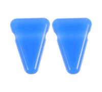 NUSITOU Supporto Stabilizzatore per Diapason in Silicone Blu 2 Pezzi, Blocco Porta Forcella Triangolare Facile da Pulire, per Attività All'aperto e Viaggi