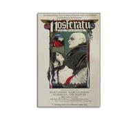 NUSLNG Poster decorativo su tela del film Nosferatu The Vampyre, decorazione artistica da parete per soggiorno moderno, per la camera da letto, 30 x 45 cm, senza cornice
