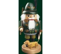 Nussknacker Nußknacker Nutcracker Förster + Dackel Erzgebirge Natale 12689
