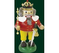 Nussknacker Nußknacker Nutcracker Re Erzgebirge NUOVO Seiffen Natale 12712