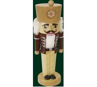 Nussknacker Nutcracker In Legno Naturale Erzgebirge Natale NUOVO 01262