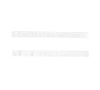 Nut di chitarra elettrico Bone 6 String Premoraceo da dado per chitarra pre -Strat Strat Guitars Electric Guitars Chiarità di alta qualità Easy Installazione 2pcs 2pcs (Bianco)