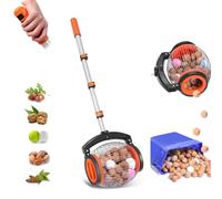 Nut Harvester,Dado Pickup Roller,Raccogliitore Di Noci, Raccogliitore Di Pecan, Adatto Per Noci, Noci Di Pecan, Noci Di Hickory, Castagne, Marroni d'India E Palle (A)