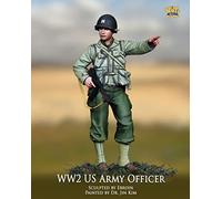 Nut Planet 1/35 Seconda Guerra Mondiale Ufficiale dell'esercito statunitense Kit in Resina Amministratore Direzionale NP-35006 Vernice