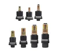 Nut Rivet Tool - 7 Pieces Carbon Steel Drill Insertion Adapter, Nutsert Tsool Kit - For Automotive Repair Warehouses Workshops Working Shelving Installation And Others