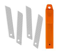 Nutabevr 100 Lame Pretagliate Professionali, Lama sostitutive Larghezza 18 mm, Lama a spezzare professionale ultra affilata, Lama di ricambio per taglierino, coltello universale, coltello tascabile