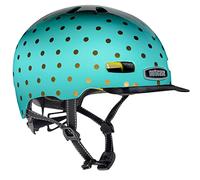 Nutcase Little Nutty-Sock Hop Casco Giovani Unisex, Multicolore, XS