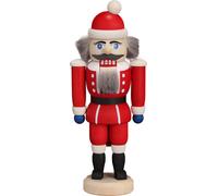 Nutcracker Babbo Natale Colorato HxBxT = 14x5x3cm NUOVO Natale Seiffen
