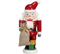 Nutcracker Babbo Natale Colorato HxBxT = 21x9x7cm NUOVO Natale Seiffen Nutcrack