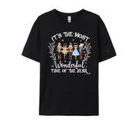 Nutcracker Ballet It The Most Wonderful Time of The Year Men Clothes New Shirts And T-Shirts Letter Black XXL