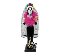 Nutcracker Figurine - 14 Inch Nutcracker Desk Decor | Nutcrackerr Soldier, Handcrafted Decorative Piece with Smooth Finishh, Ideal for Display on Mantels, Shelves