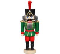 Nutcracker Husar Verde HxBxT = 15x6x4cm NUOVO Natale Seiffen Noci