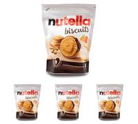 Nutella Biscuits - Croccanti Biscotti con un Cremoso Ripieno di Nutella, con Farina di Frumento e Zucchero di Canna, Ideali come Colazione, Snack e Merenda, Confezione da 1216 gr