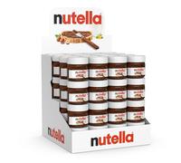Nutella - Crema Spalmabile alle Nocciole e Cacao, Senza Glutine, Conservanti e Grassi Idrogenati, Formato Scorta per Eventi e Bomboniere, Ideale a Colazione, 64 Vasetti da 25 gr