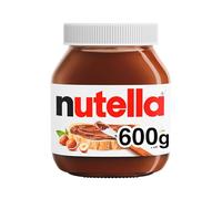 Nutella - Crema Spalmabile alle Nocciole e Cacao, Senza Glutine, Conservanti e Grassi Idrogenati, Ideale a Colazione, Vasetto da 600 gr
