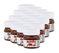 Nutella Ferrero piccolo mini design vetro 16er Set a 25 G, pane aufstrich, Noce nugat Crema, Cioccolato auftrich