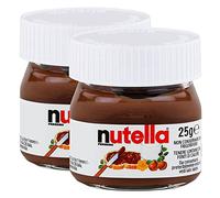 Nutella Ferrero piccolo mini design vetro Set da a 25 G, pane aufstrich, Noce nugat Crema, Cioccolato auftrich