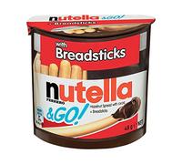 NUTELLA & GO NUTELLA CON GRISSINI BOX ESPOSITORE DA 24 PEZZI SNACK BASTONCINI