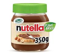 Nutella Plant-Based - Crema Spalmabile alle Nocciole e Cacao, Vegana, Senza Lattosio* e Senza Glutine, Ideale a Colazione per Vegani e Intolleranti al Lattosio, Vasetto da 350 Grammi