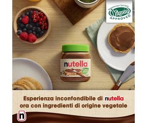 NUTELLA VEGANA 2 pezzi Crema spalmabile 700 gr Cioccolato Vegetale 2 pz x 350gr