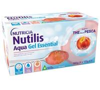 Nutricia Nutilis Aqua Gel Essential Alimento per Disfagia Gusto Pesca 4x125 g