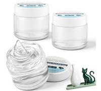 NUTKIT 3 Pezzi Gel Museale, 56g Gel Trasparente Museo, Ottima adesione, Riutilizzabile, Rimovibile Senza Segni, Adatto per Superfici di Metallo, Ceramica, Vetro, Plastica e Legno