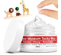 NUTKIT 30g Gel Museale, Gel Trasparente Museo, Ottima adesione, Riutilizzabile, Rimovibile Senza Segni, Adatto per Superfici di Metallo, Ceramica, Vetro, Plastica e Legno