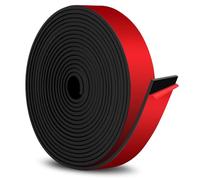 NUTKIT 3M Rotoli di Gomma Adesiva, 20MM(b)*2MM(d), Neoprene Adesivo Rotolo Gomma, Rotolo Gomma Antiscivolo, Fai Da Te Protezione Per Pavimenti, Isolamento, Antivibrazione, Antiscivolo -Autoadesivo