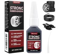 NUTKIT Colla Super Forte, 20g Colla per Gomma, con Punta Fine Anti-Goccia | Impermeabile e Resistente al Calore, per Scarpe, Pelle, PVC, Gomma, Riparazioni Domestiche - per Gomma