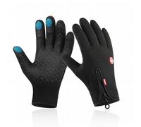 nutmanel Guanti Termici Invernali da Uomo e Donna, con Touch Screen, Guanti per Sport Corsa, Silicone Antiscivolo, Idrorepellenti, Antivento, per Moto, Bici, Corsa, guida, Sci, Snowboard, Alpinismo