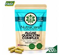 Nutra Core Alga Complex Integratore Vegetale Quercetin Curcuma 800mg 90 Capsule