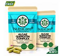 Nutra Core Algae Complex Capsule 800mg Quercetin Curcuma 180Caps Integratore