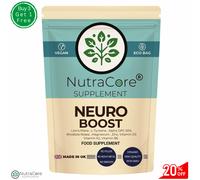 Nutra Core Capsule Neuro Boost 100% Naturali Vegane (Lions Mane, L-Tyrosine)