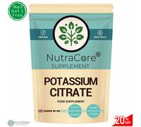 Nutra Core Citrato di Potassio Capsule 800mg Salute Rene Muscoli Sangue
