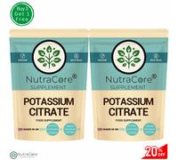 Nutra Core Citrato di Potassio Capsule 800mg Salute Rene Muscoli Sangue