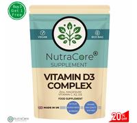 Nutra Core Complesso Vitamina D3, Vitamina K2 MK7, C, Zinco, 90 Capsule