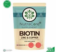 Nutra Core Integratore Crescita Capelli Biotina 10.000mcg 90 Capsule