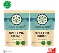 Nutra Core Integratore Di Spirulina Organica 600mg 180 Capsule Vegan