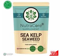 Nutra Core Integratore In Capsule Di Kelp 6000mg 3% Alginati 0.5% Iodio Vegan